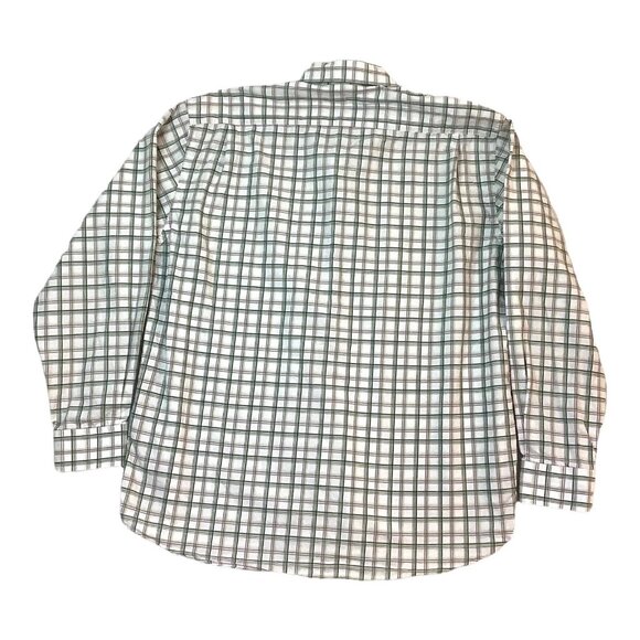Alan Flusser Plaid Shirt Men's Size XL Long Sleeve Button Up 100% Cotton - Picture 5 of 13